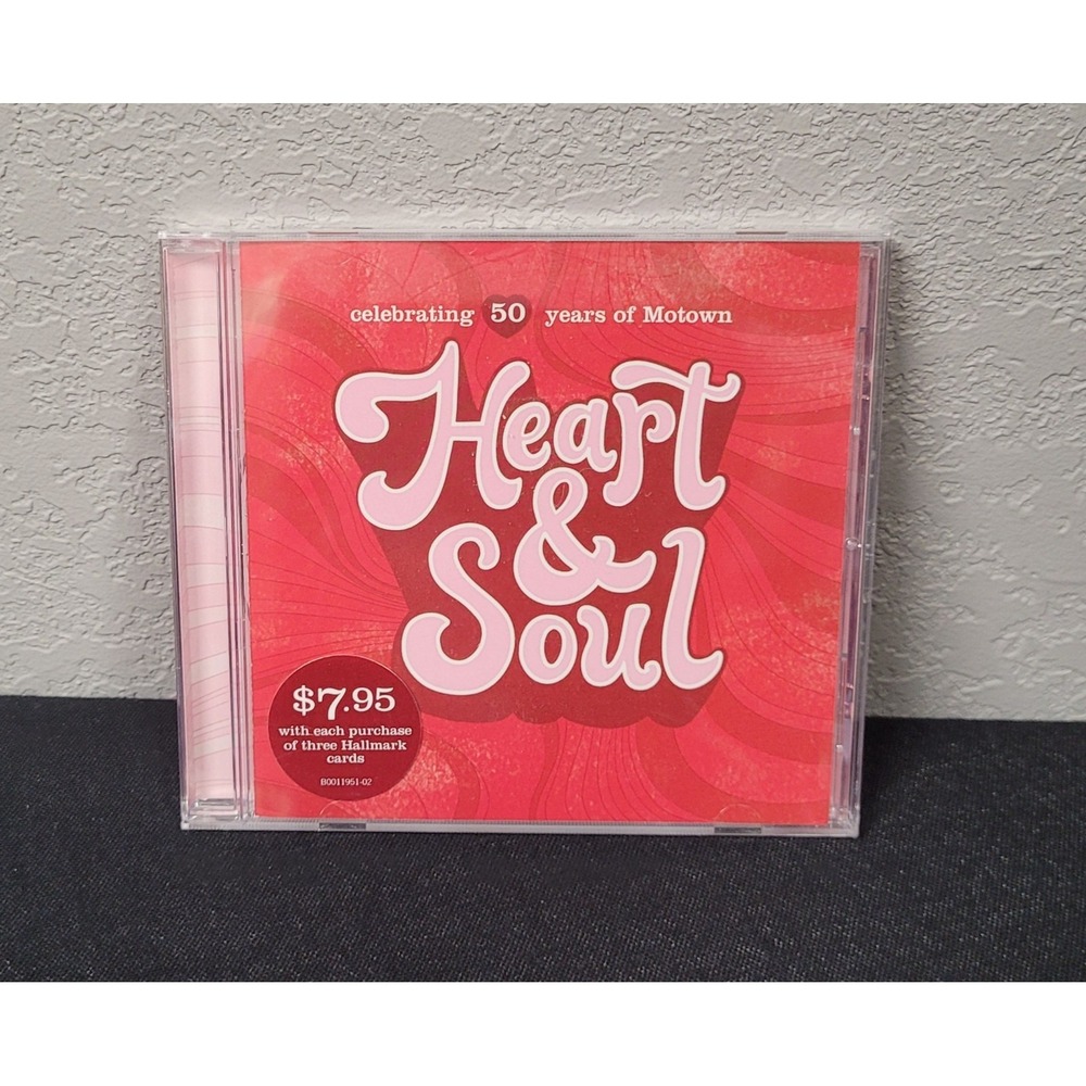 Hallmark "Heart & Soul: Celebrating 50 Years of Motown" CD - New, Sealed